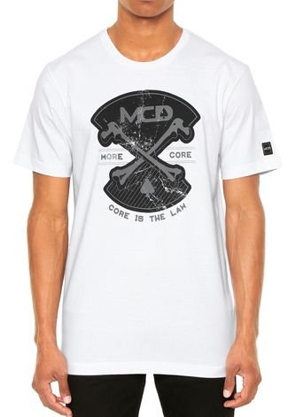 Camiseta MCD Core Bones Branca