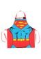 Avental DCO Superman Body Azul/Vermelho - Marca DCO