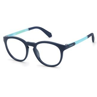 Armação de Óculos Polaroid Pld D823 Z90 - Azul 46 - Infantil