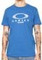 Camiseta Oakley Finger Print Logo Azul - Marca Oakley