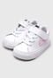 Tênis Nike Infantil Court Legacy Branco/Rosa - Marca Nike