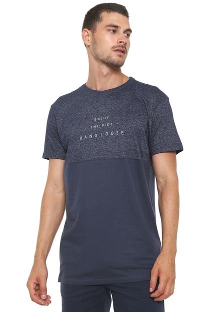 Camiseta Hang Loose Especial Azul-marinho - Marca Hang Loose
