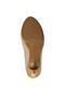 Peep Toe Raphaella Booz Meia Pata Renda Bege - Marca Raphaella Booz