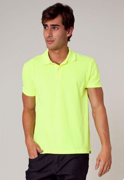 Camisa Polo Lemon Grove Bordado Amarelo - Marca Lemon Grove