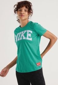 Polera Nike NSW TEE TEAM NK Verde - Calce Regular