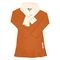 Vestido Infantil Cotton - 49721-1086 Vestido - Laranja - 49721-1086-8 - Marca Pulla Bulla