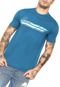 Camiseta Occy Fit Levin Azul - Marca Occy