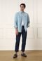 Camisa Jeans Polo Ralph Lauren Reta Bolsos Azul - Marca Polo Ralph Lauren