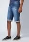 Bermuda Jeans John Azul - Marca Triton