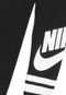 Calça Nike Menina Escrita Preta - Marca Nike
