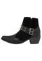 Bota DAFITI SHOES Country Preta - Marca DAFITI SHOES