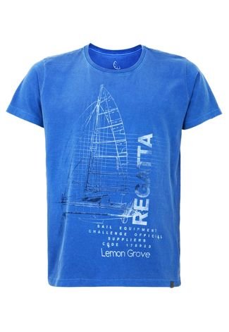 Camiseta Lemon Grove Sail Equipament Azul