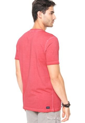 Camiseta Colcci Jateada Vermelha