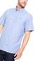 Camisa Tommy Hilfiger Regular Fit Lisa Azul - Marca Tommy Hilfiger