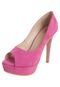 Peep Toe Pink Connetion Elegance Rosa - Marca Pink Connection