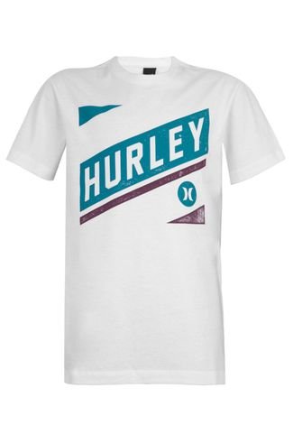 Camiseta Hurley Take Down Branca