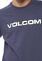 Camiseta Volcom Silk Crisp Euro Azul - Marca Volcom