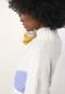 Suéter Tricot Vero Moda Color Block Off-White - Marca Vero Moda