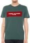 Camiseta Tommy Hilfiger Box Logo Verde - Marca Tommy Hilfiger