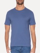 Camiseta Calvin Klein Jeans Masculina Dark New Logo Azul Índigo - Marca Calvin Klein