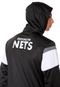 Jaqueta NBA Trilobal Brooklyn Nets 17 Preta - Marca NBA