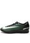 Chuteira Nike Mercurialx Vortex III TF Preta/Verde/Branca - Marca Nike