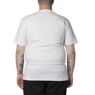 Camiseta RVCA Big RVCA Plus Size WT24 Masculina Branco