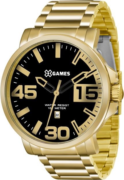 Relógio X-Games XMGS1018-P2KX Dourado/Preto - Marca X-Games