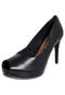 Peep Toe Ramarim Preto - Marca Ramarim