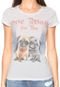 Camiseta BRIARD Estampada Off-white - Marca BRIARD