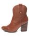 Bota Couro Ramarim Country Caramelo - Marca Ramarim