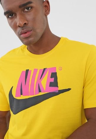 Camiseta Nike Sportswear 2 Reve Amarela
