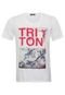 Camiseta Triton Brasil Alpes Branca - Marca Triton