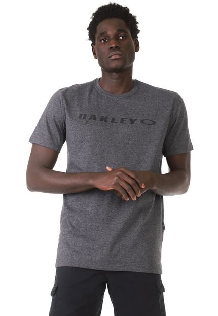 Camiseta Oakley Speed Lettering Washed Grafite - Marca Oakley