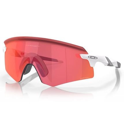 Óculos de Sol Oakley Encoder Matte White Prizm Trail Torch - Marca Oakley