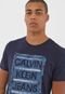 Camiseta Calvin Klein Jeans Lettering Azul-Marinho - Marca Calvin Klein Jeans