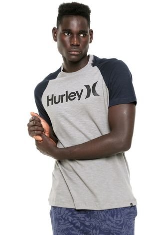 Camiseta Hurley Double Cinza