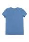 Camiseta Colcci Fun Menino Lisa Azul - Marca Colcci Fun