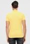 Camisa Polo Lacoste Reta Logo Amarela - Marca Lacoste
