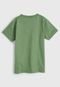 Camiseta Elian Manga Curta Menino Verde - Marca Elian