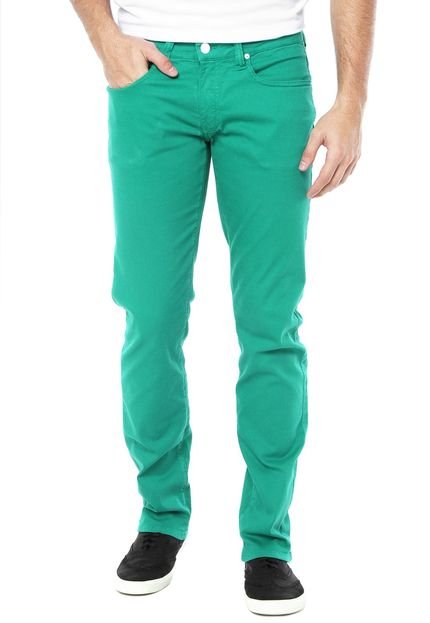 Calça Jeans Calvin Klein Skinny Chicago Verde - Marca Calvin Klein Jeans