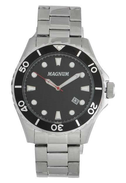 Relógio Magnum MA35011T Prata - Marca Magnum