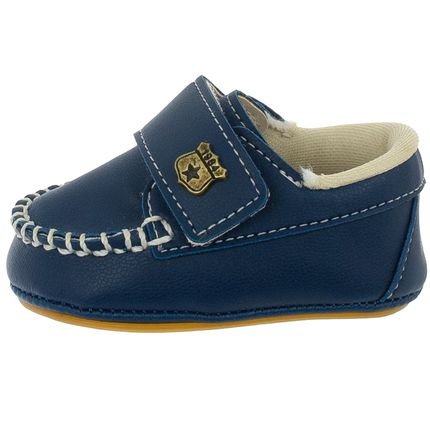Sapato Estilo Mocassim  DA GRIFF Menino Azul marinho - Marca DA GRIFF