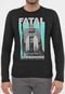 Camiseta Fatal Estampada Preta - Marca Fatal