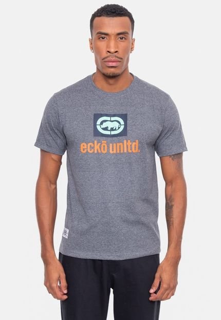 Camiseta Ecko Estampada Grafite Mescla - Marca Ecko