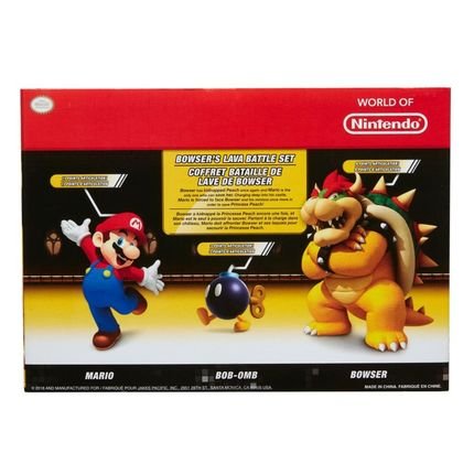 Super Mario - Bowser'S Lava Battle Set - Marca Candide