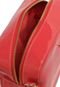 Bolsa Dummond Shoulder Pequena Soft Verniz Vermelho - Marca Dumond