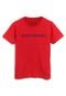 Camiseta Calvin Klein Kids Menino Escrita Vermelha - Marca Calvin Klein Kids