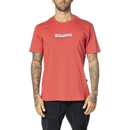 Camiseta Billabong Throw Back WT23 Masculina Vermelho - Marca Billabong