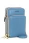 Bolsa Feminina Porta Celular Shoulder Bag Star Shop Transversal Carteira Azul - Marca STAR SHOP
